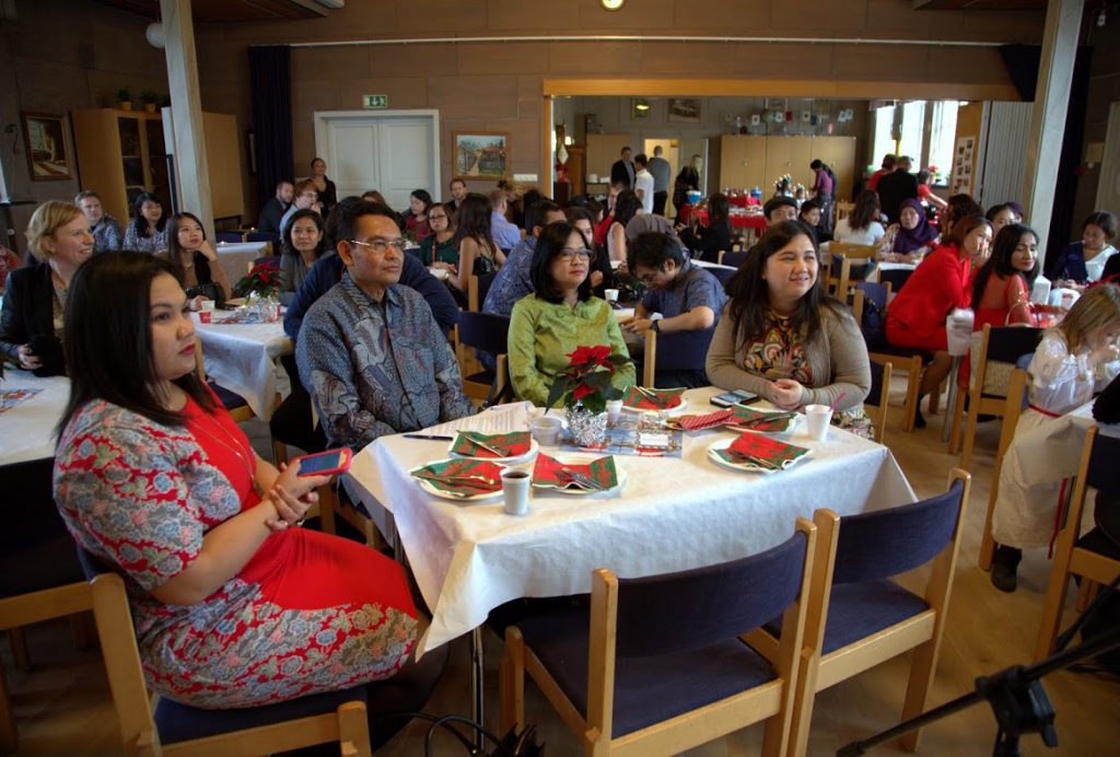 Perayaan natal bersama di Göteborg. Dokumentasi KBRI