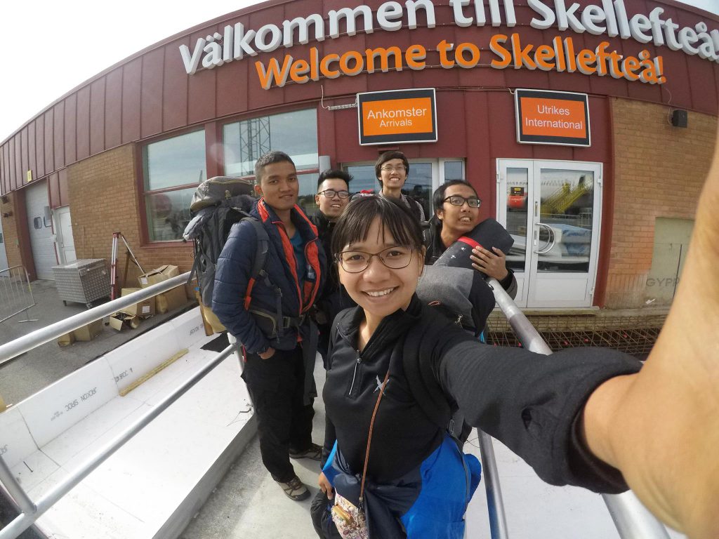 Tiba di Skellefteå. Oleh Ela Yudhanira