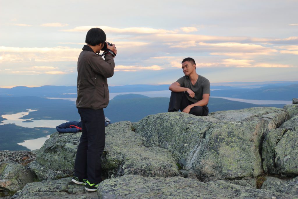 Akhsanto in action. Foto oleh Steve Darmadi